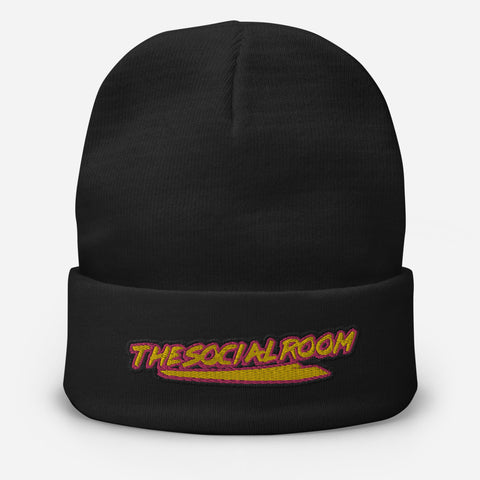The Social Room Embroidered Beanie